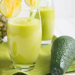 Hình ảnh Bơ mix Dưa Gang 500ml