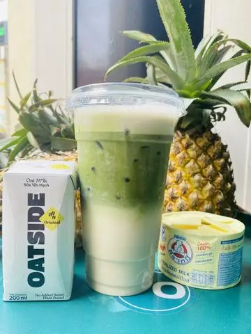 Hình ảnh Matcha sữa yến mạch Oatside ( matcha Uji)