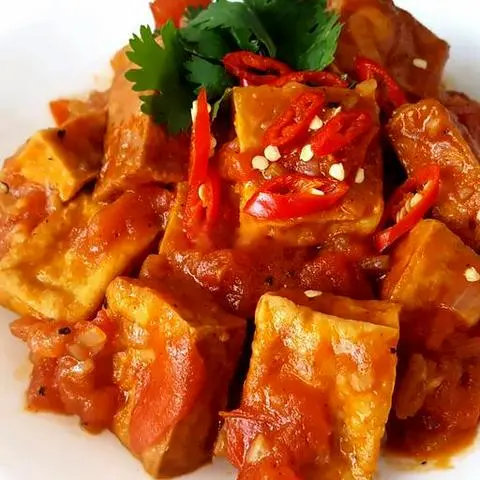 Hình ảnh Đậu phụ sốt cà