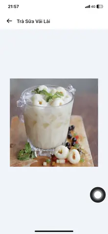 Hình ảnh Trà Sữa Vải Lài