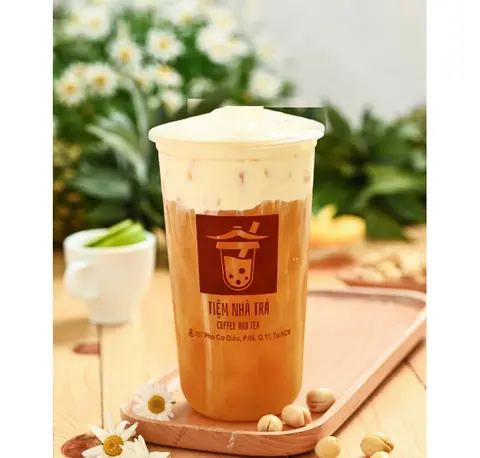 Hình ảnh Trà Ô Long Kem Muối 