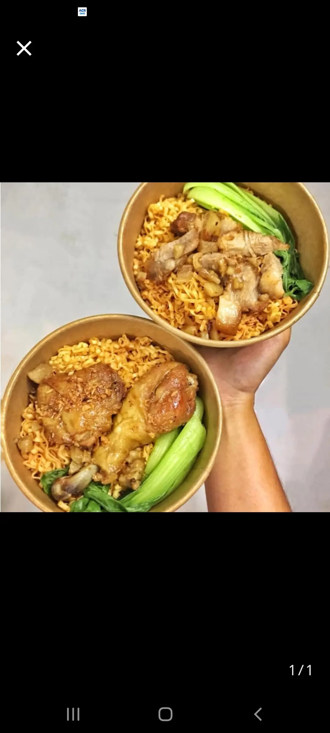 Hình ảnh Mì trộn gà sốt mắm tỏi (Tặng sâm lạnh)
