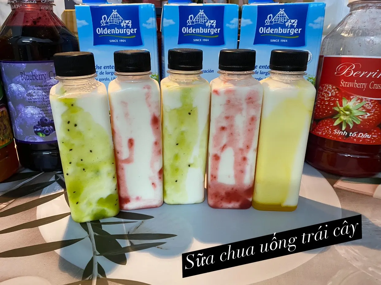 Hình ảnh Sữa Chua Hương Việt Quất