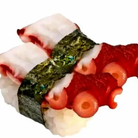 Hình ảnh Nigiri bạch tuộc - tako nigiri