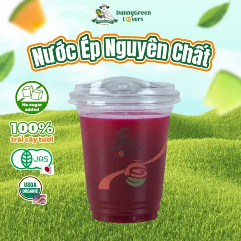 Hình ảnh Nước Ép Thanh Long Dưa Lưới Hữu Cơ