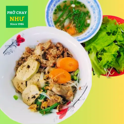 Hình ảnh Hủ Tiếu Nam Vang Chay Khô - Vegan Nam Vang Dried Noodles