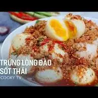 Hình ảnh Trứng Lòng Đào Sốt Me/Sốt Thái 