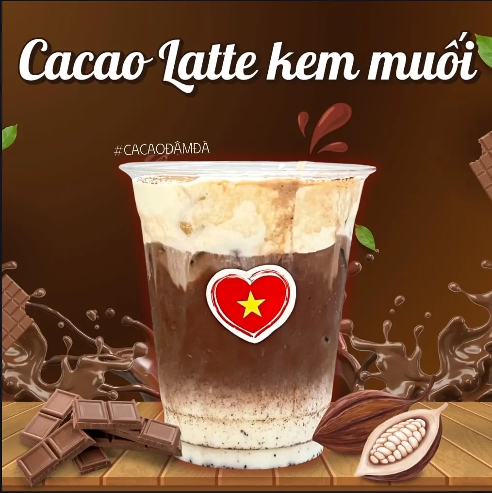 Hình ảnh Cacao Latte Kem Muối