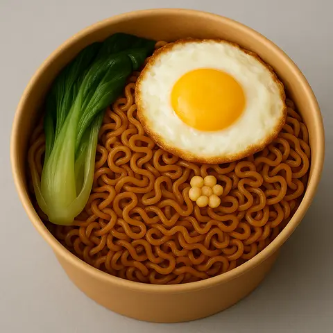 Hình ảnh MÌ TRỘN TRỨNG