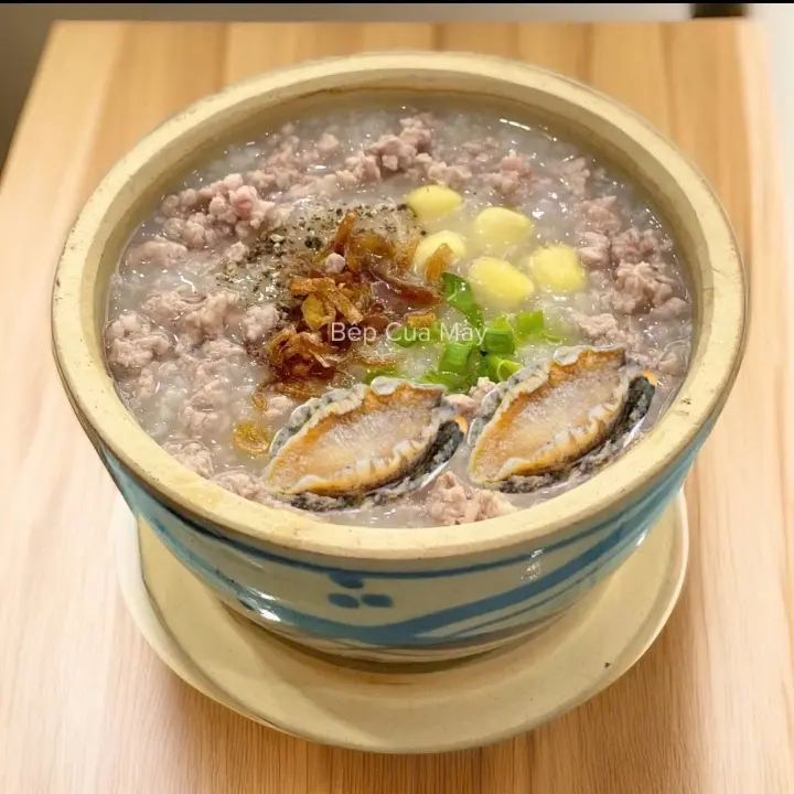 Hình ảnh Cháo Thịt Bằm + 2 Bào Ngư