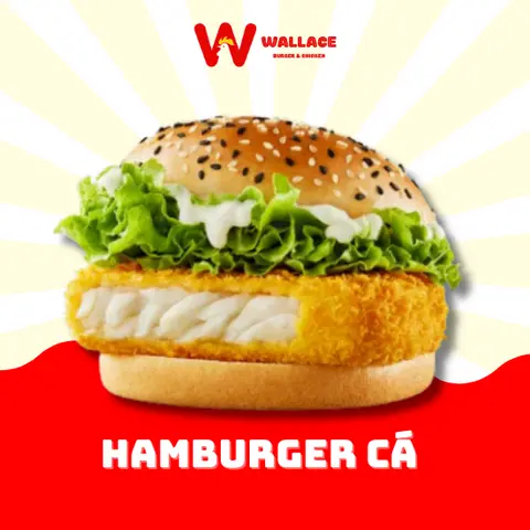 Hình ảnh Hamburger cá