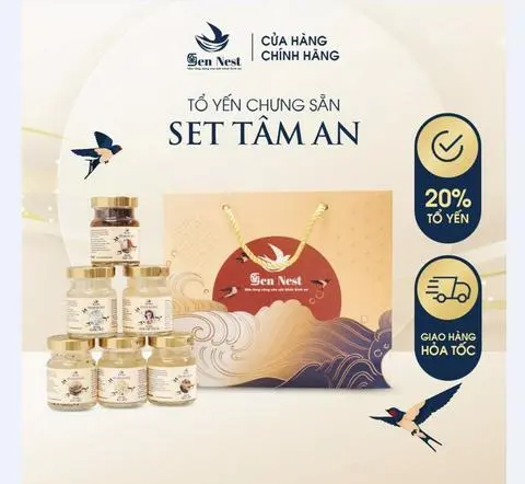 Hình ảnh SET 6 HŨ YẾN SÀO CHƯNG SẴN MIX VỊ