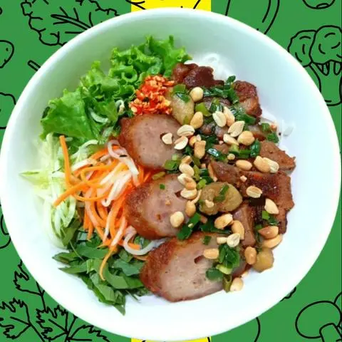Hình ảnh Bún Nem và Thịt Nướng 