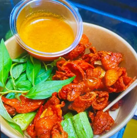 Hình ảnh Da gà mắm tỏi