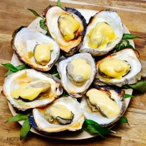 Hình ảnh hàu sữa nướng phô mai 5con