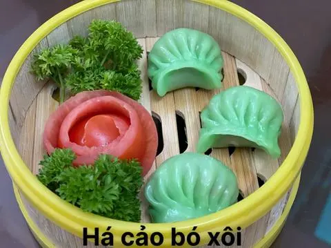 Hình ảnh Há Cảo Bó Xôi - 3 viên 