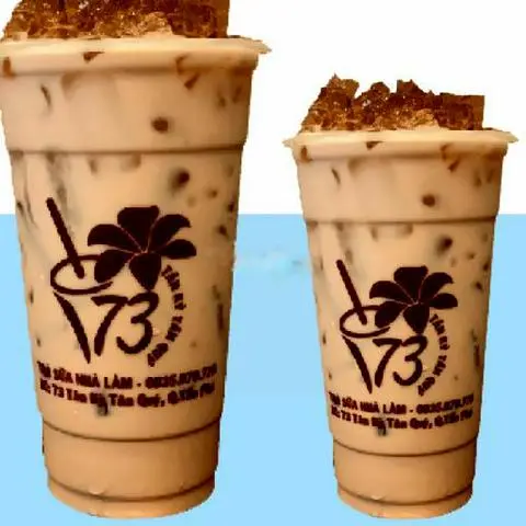 Hình ảnh Trà sữa thạch cafe thủy tinh - Size M