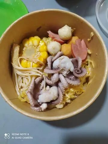 Hình ảnh Mì cay bạch tuộc