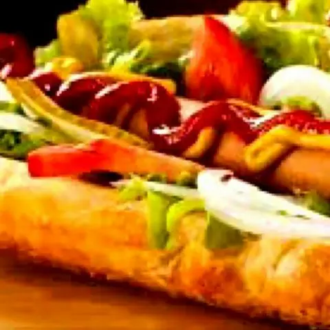 Hình ảnh Burger Xúc Xích
