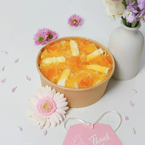 Hình ảnh Bánh Bông Lan Trứng Muối Nhiều Sốt