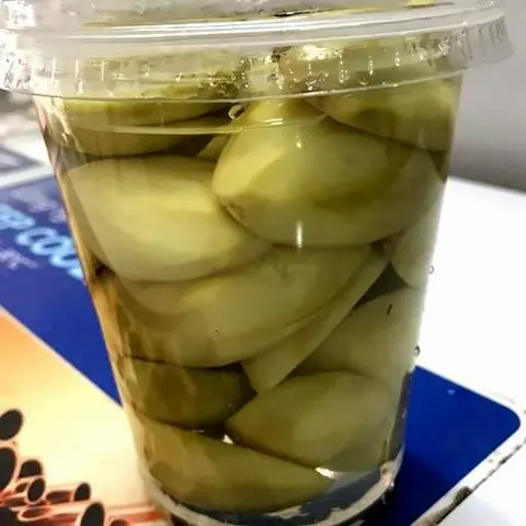 Hình ảnh Xoài non ngâm đường (500gr) tặng muối 