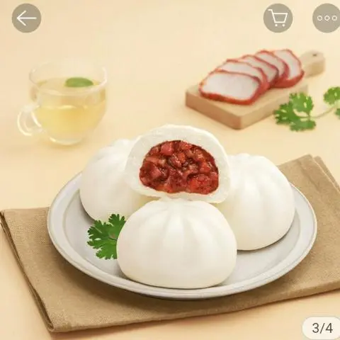 Hình ảnh bánh bao xá xíu 
