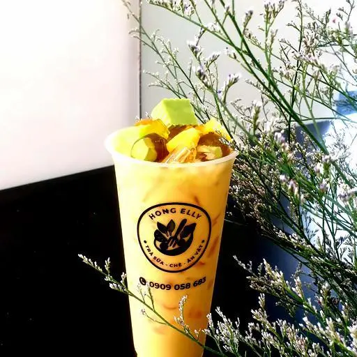 Hình ảnh Trà Sữa Sầu Riêng size lớn 700ml