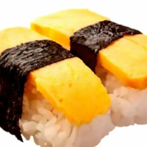 Hình ảnh Nigiri trứng cuộn - tamago