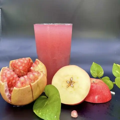 Hình ảnh nước ép lựu táo