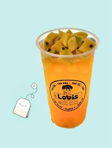 Hình ảnh Trà Xoài Chanh Dây- Ly 700