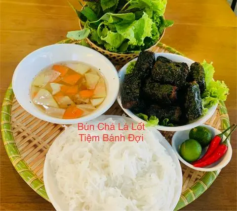Hình ảnh Bún Chả Lá Lốt Nướng