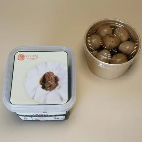 Hình ảnh Tôm (M) + Trứng cút (L)