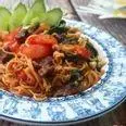 Hình ảnh Mì xào bò