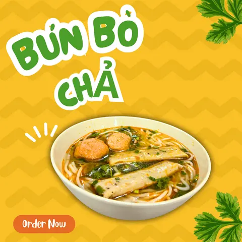 Hình ảnh Bún bò chả