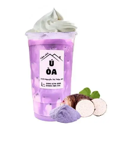 Hình ảnh KHOAI MÔN LATTE KEM MUỐI