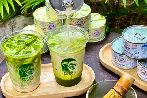 Hình ảnh Matcha sữa gấu
