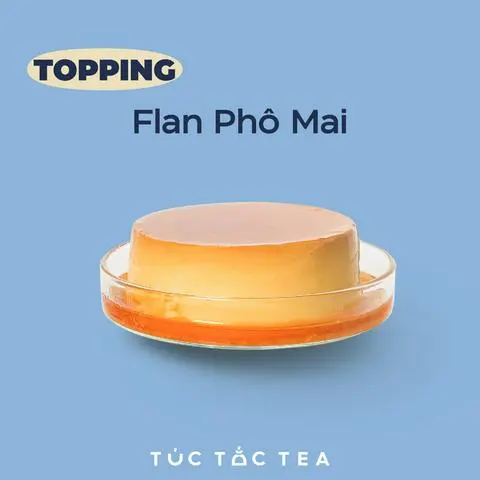 Hình ảnh BÁNH FLAN PHÔ MAI 
