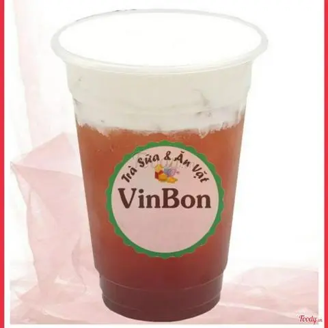 Hình ảnh Hồng trà macchiato