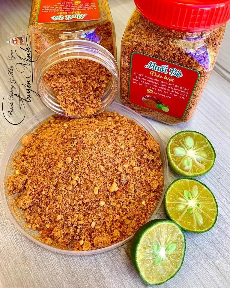 Hình ảnh MUỐI BÒ CAY ĐẶC BIỆT 100Gr
