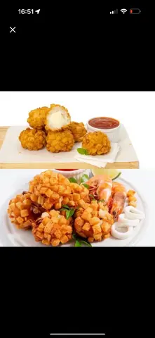 Hình ảnh Bánh mì viên hải sản giòn ngon - 4 viên