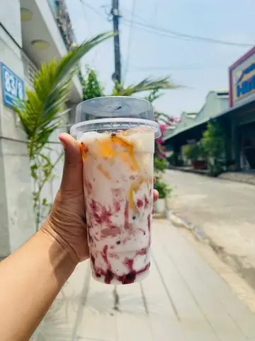 Hình ảnh yaourt việt quất