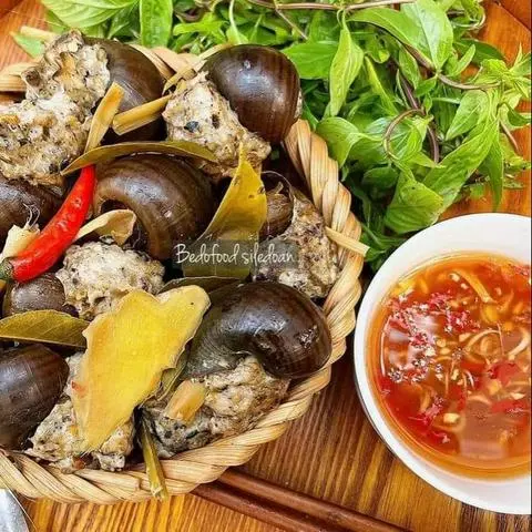 Hình ảnh Ốc nhồi thịt hấp sả Đà Lạt size M (5 con)
