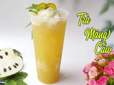 Hình ảnh trà mãng cầu tươi