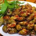 Hình ảnh ốc cà na rang muối ớt