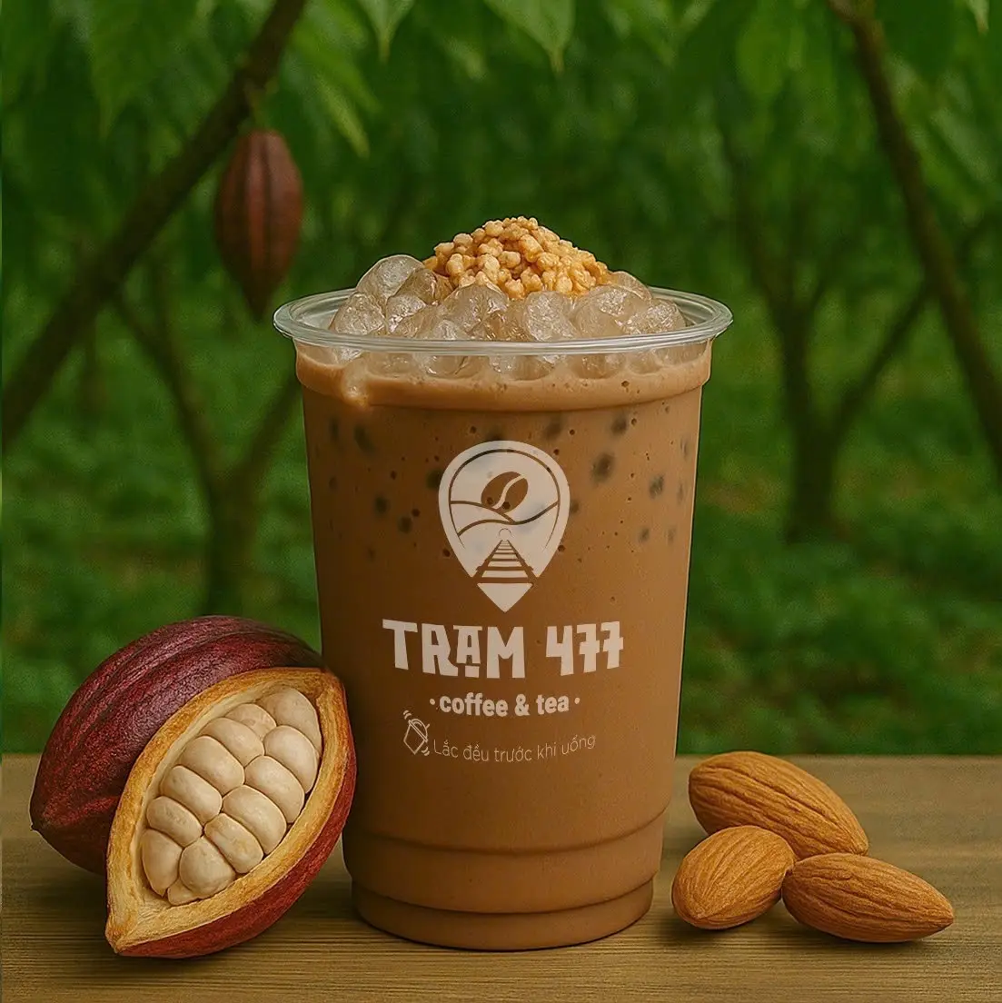 Hình ảnh Ca Cao Sữa Hạnh Nhân (NÊN THỬ)