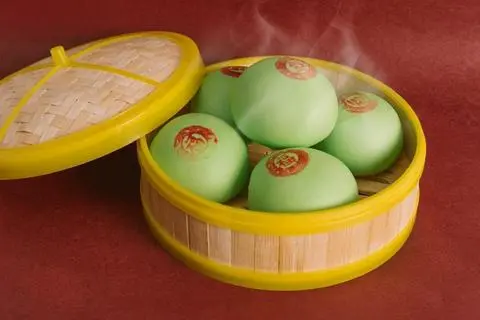 Hình ảnh Bánh bao đậu xanh