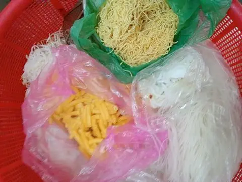 Hình ảnh hủ tíu & mì tươi &bánh canh & nui & bún tươi 