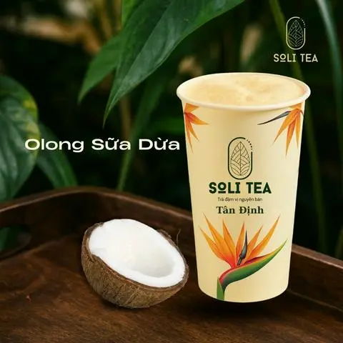 Hình ảnh Olong sữa dừa
