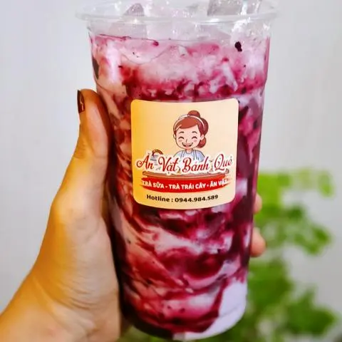 Hình ảnh Sữa chua lắc việt quất