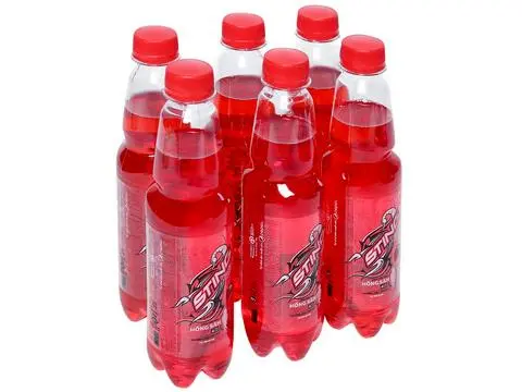 Hình ảnh Lốc 6 chai Sting dâu 330ml